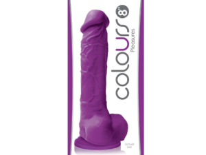 NS Novelties Colours Pleasures 8" Dildo Purple